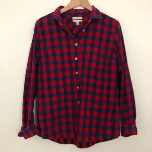 J. Crew Boyfriend Flannel - Size 12
